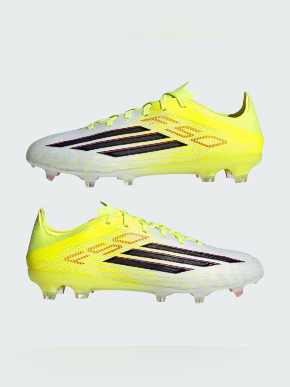 adidas F50 Pro Firm Ground Soccer Cleats – Men’s 13.5 – Solar Yellow